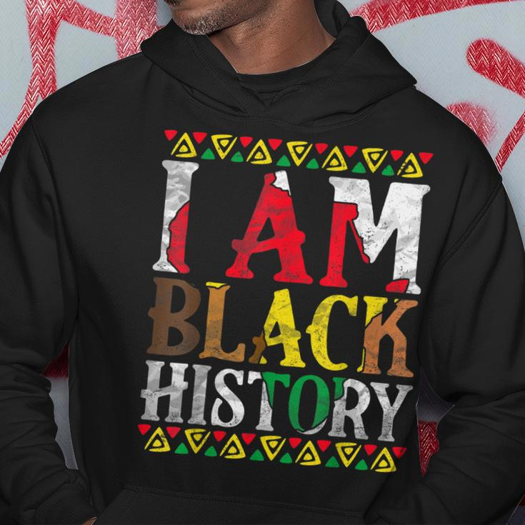 I Am Black History - Black History Month & Pride Hoodie Funny Gifts