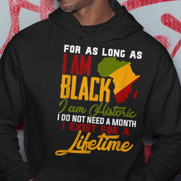 I Am Black History Lifetime Cool Black History Month Pride V2 Hoodie Personalized Gifts