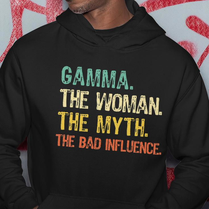 I Am Grandma The Woman Myth Legend Bad Influence Grandparent Hoodie Unique Gifts