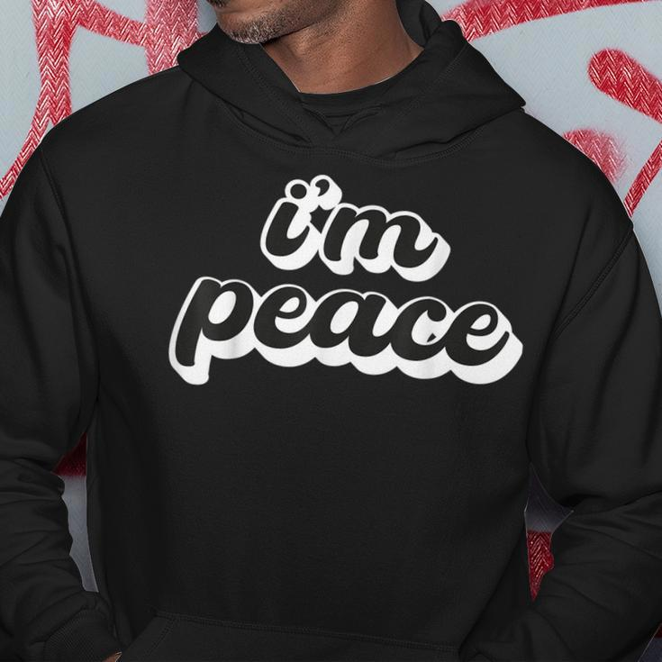 I Come In Peace - Im Peace Apparels Funny Couples Matching Hoodie Unique Gifts