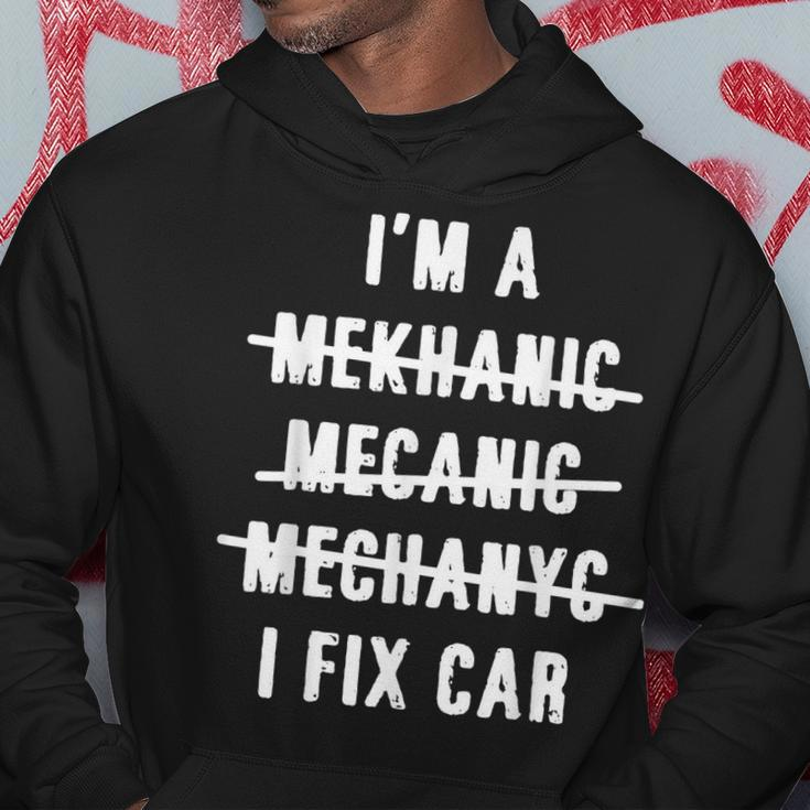 I Fix Car Mechanic Gift Car Mechanics Hoodie Unique Gifts