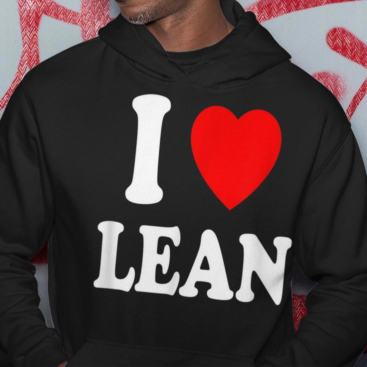 I Heart Love Lean Hoodie Unique Gifts