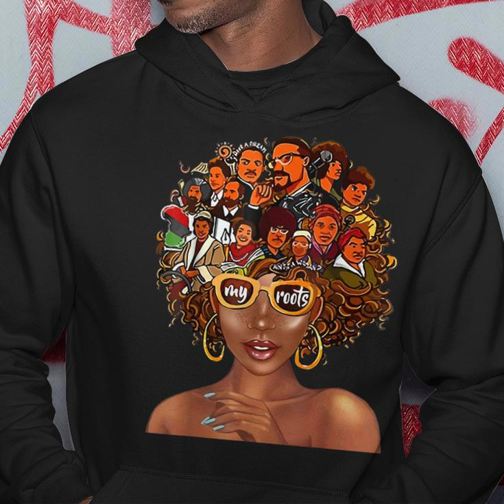 I Love My Roots Back Powerful History Month Pride Dna V4 Hoodie Funny Gifts