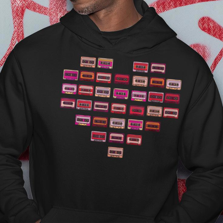 I Love The 80S Music Lover Cassette Tape Retro 1980 Hoodie Unique Gifts