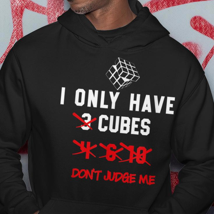 I Only Want Puzzle Cube Funny Speed Cubing Youth Math Hoodie Unique Gifts
