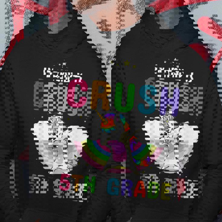 Ich Bin Bereit Einhorn-Kinder Der 5 Klasse Zurück In Die Hoodie Lustige Geschenke