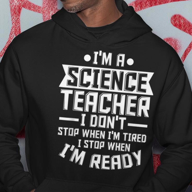 Ich Bin Ein Lehrer Für Wissenschaft Lehre Hoodie Lustige Geschenke