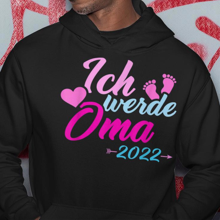 Ich Werde Oma 2022 Schwangerschaft Verkünden Hoodie Lustige Geschenke