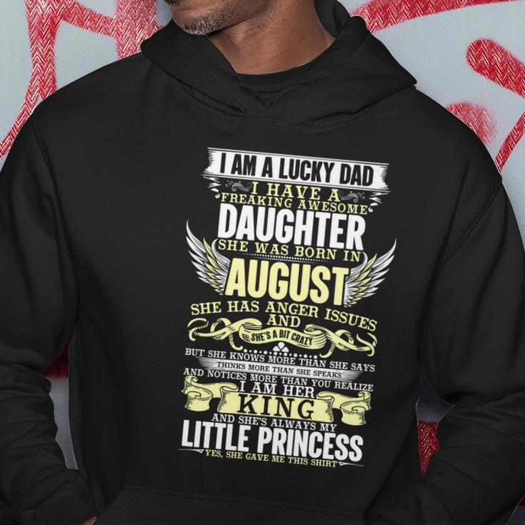 Im A Lucky Dad I Have A Freaking Awesome Daughter Hoodie Unique Gifts