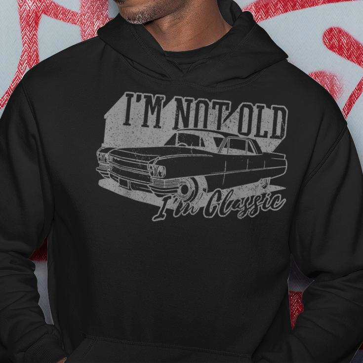 Im Not Old Im Classic Retro Grandpa Dad Outfit Car Mechanic Gift For Mens Hoodie Unique Gifts