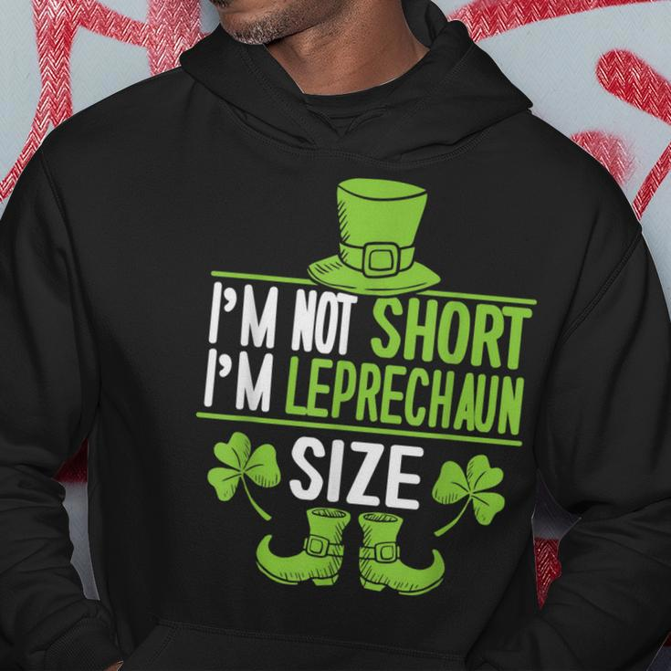 Im Not Short Im Leprechaun Size St Patricks Day Hoodie Personalized Gifts