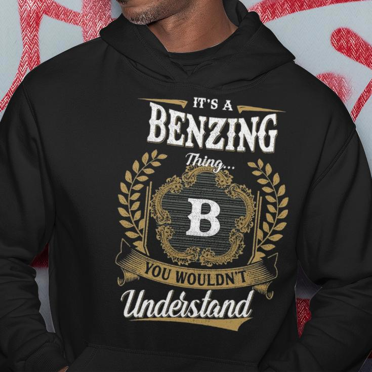 Its A Benzing Thing You Wouldnt Understand Shirt Benzing Family Crest Coat Of Arm Hoodie Funny Gifts