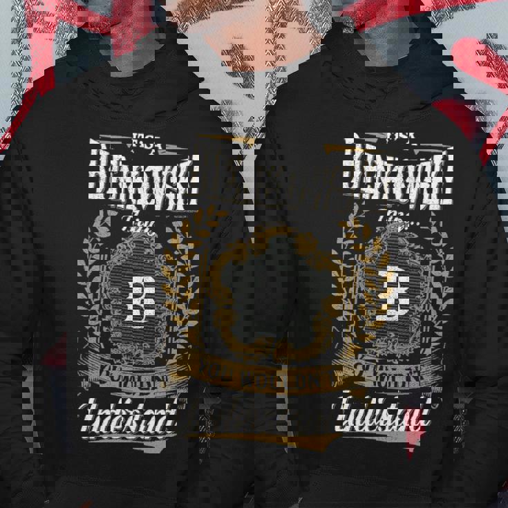 Its A Bienkowski Thing You Wouldnt Understand Shirt Bienkowski Family Crest Coat Of Arm Hoodie Funny Gifts