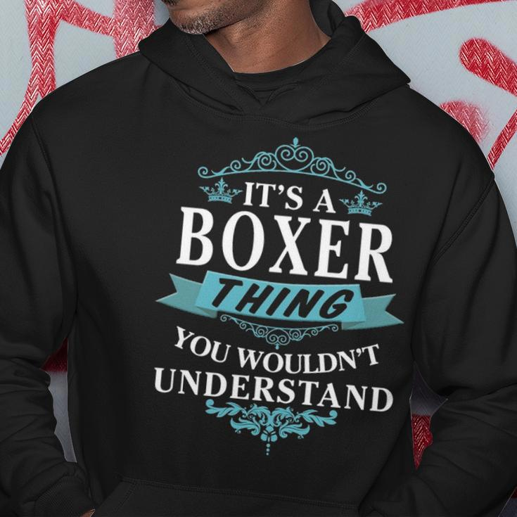 Its A Boxer Thing You Wouldnt Understand Boxer For Boxer Hoodie Funny Gifts