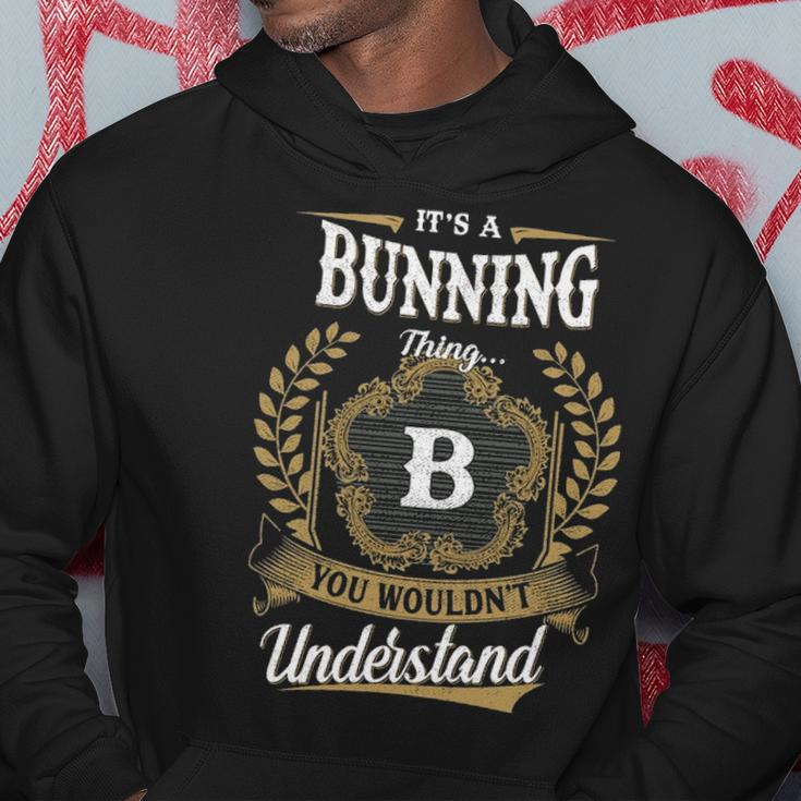 Its A Bunning Thing You Wouldnt Understand Shirt Bunning Family Crest Coat Of Arm Hoodie Funny Gifts