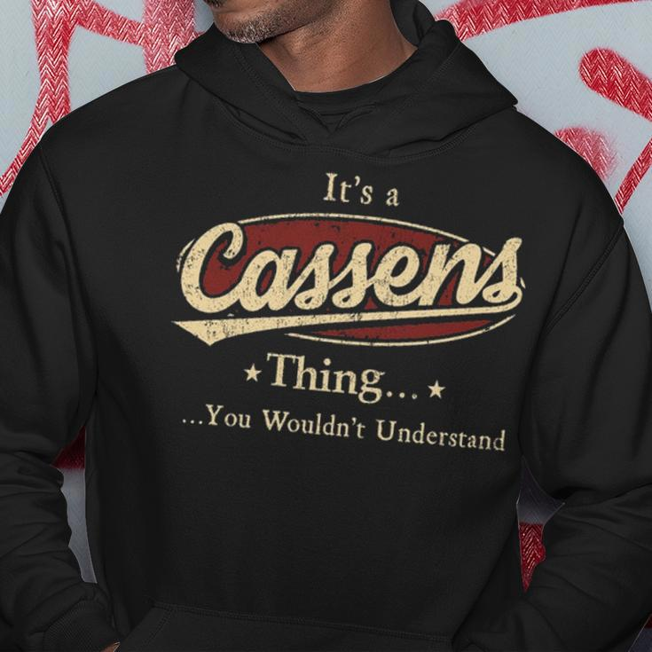 Its A Cassens Thing You Wouldnt Understand Shirt Personalized Name Gifts With Name Printed Cassens Hoodie Funny Gifts