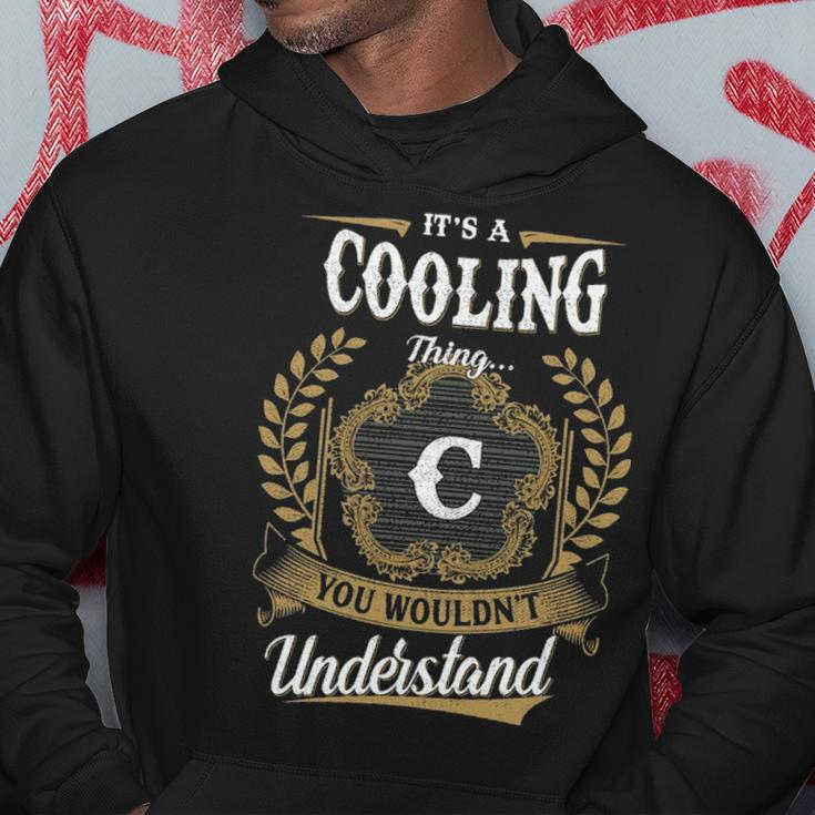 Its A Cooling Thing You Wouldnt Understand Shirt Cooling Family Crest Coat Of Arm Hoodie Funny Gifts