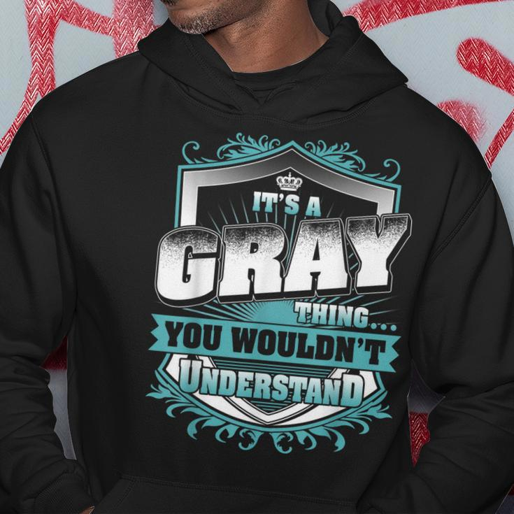 Its A Gray Thing You Wouldnt Understand Classic Hoodie Funny Gifts