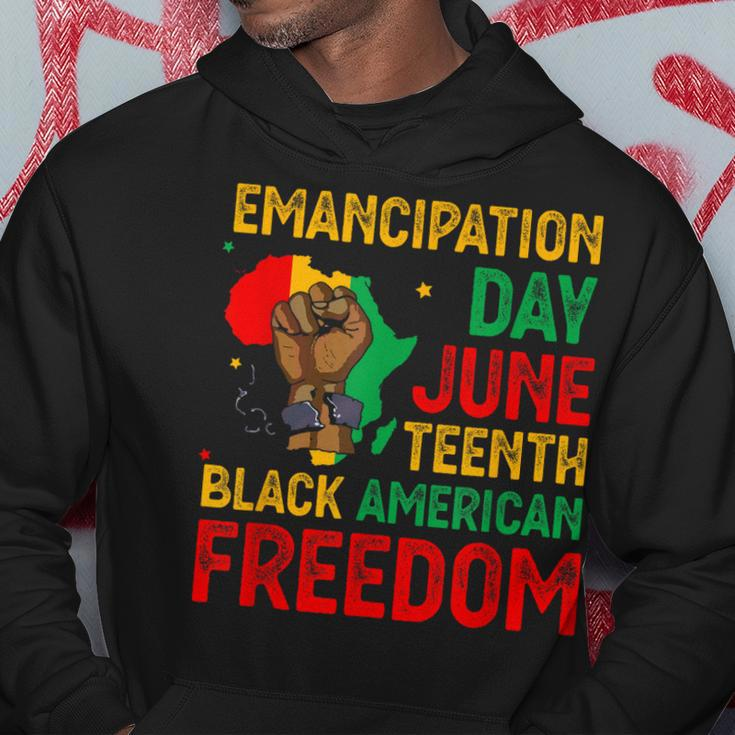 Junenth Emancipation Day Black American Freedom Hoodie Unique Gifts