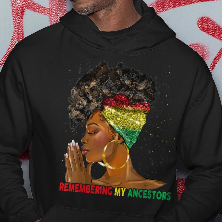 Junenth Remembering My Ancestors Black Freedom Hoodie Unique Gifts