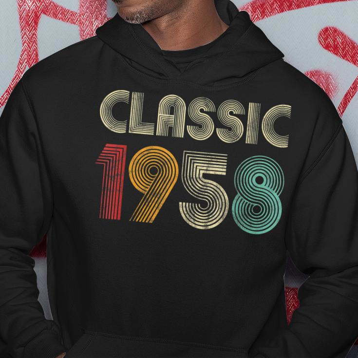 Klassisch 1958 Vintage 65 Geburtstag Geschenk Classic Hoodie Lustige Geschenke