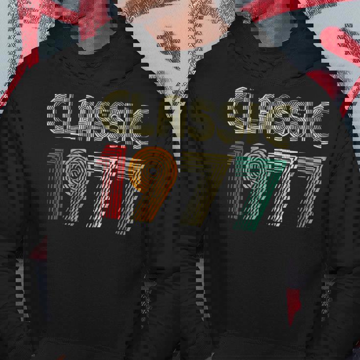 Klassisch 1977 Vintage 46 Geburtstag Geschenk Classic Hoodie Lustige Geschenke