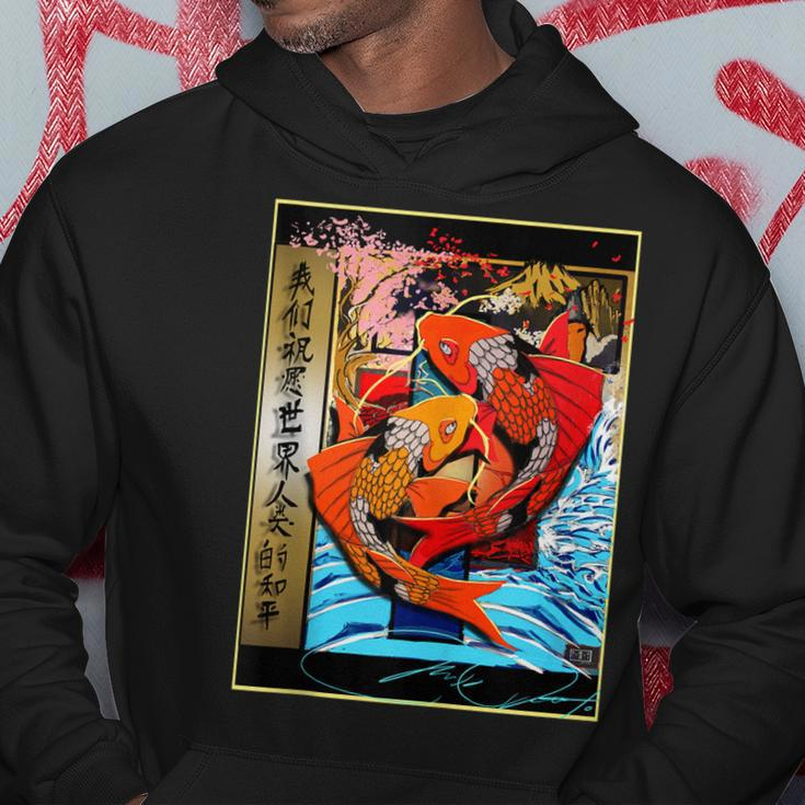 Koi Fish By Micah_Moto Hoodie Unique Gifts