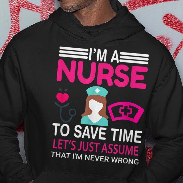 Krankenschwester Hoodie: Zeitersparnis für Medizinisches Personal Lustige Geschenke