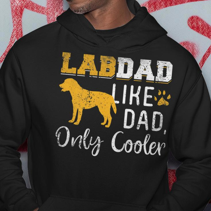 Lab Dad Cooler Funny Labrador Dog Lover Fathers Day Quotes  Hoodie Personalized Gifts