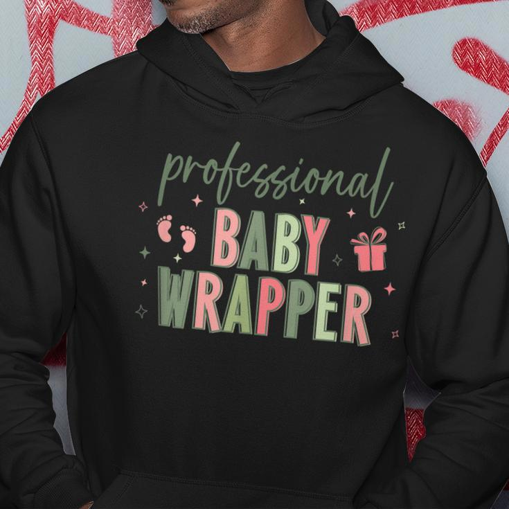 Labor And Delivery Nurse Christmas Obgyn Mother Baby Nurse Men Hoodie Graphic Print Hooded Sweatshirt Funny Gifts
