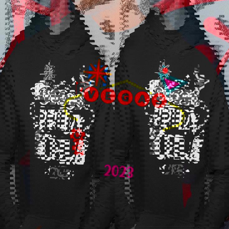 Las Vegas Birthday - Las Vegas 2023 - Vegas Birthday Crew Hoodie Unique Gifts