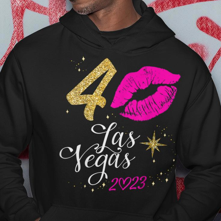 Las Vegas Girls Trip 2023 Vegas 40Th Birthday Squad Hoodie Unique Gifts