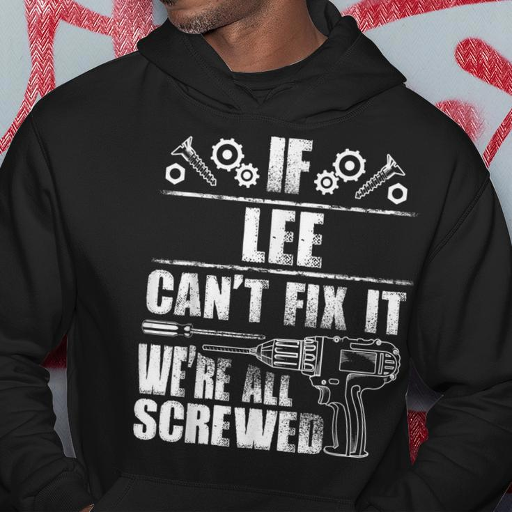 Lee Gift Name Fix It Funny Birthday Personalized Dad Idea Hoodie Funny Gifts