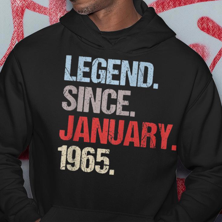 Legende Seit Januar 1965 Jahrgang Geburtstag Hoodie Lustige Geschenke