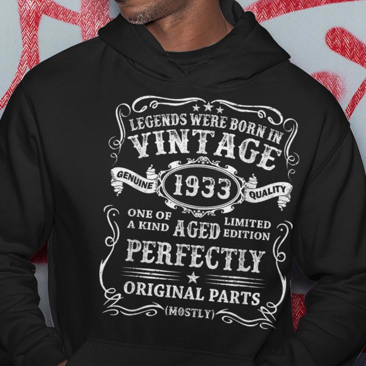 Legenden 1933 - Herren Hoodie zum 90. Geburtstag Lustige Geschenke