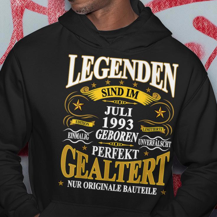 Legenden Sind Im Juli 1993 Geboren 30 Geburtstag Lustig V2 Hoodie Lustige Geschenke