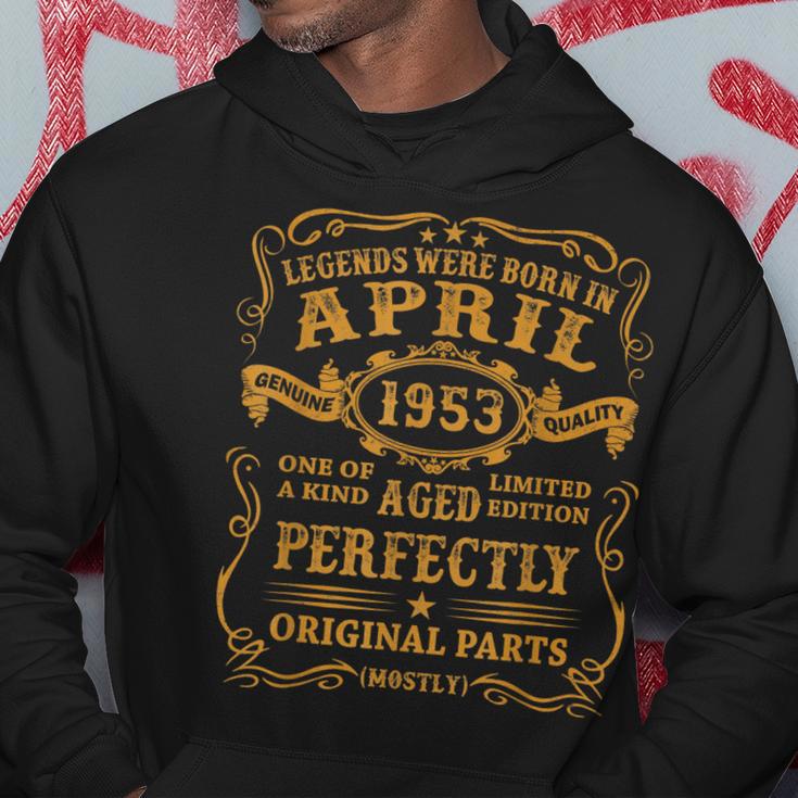 Legenden Wurden Im April 1953 Geschenk 70 Geburtstag Mann V5 Hoodie Lustige Geschenke