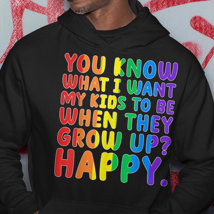 Lgbt Awareness Parents Mom Dad Gay Pride Rainbow Les Bi Tran Hoodie Unique Gifts