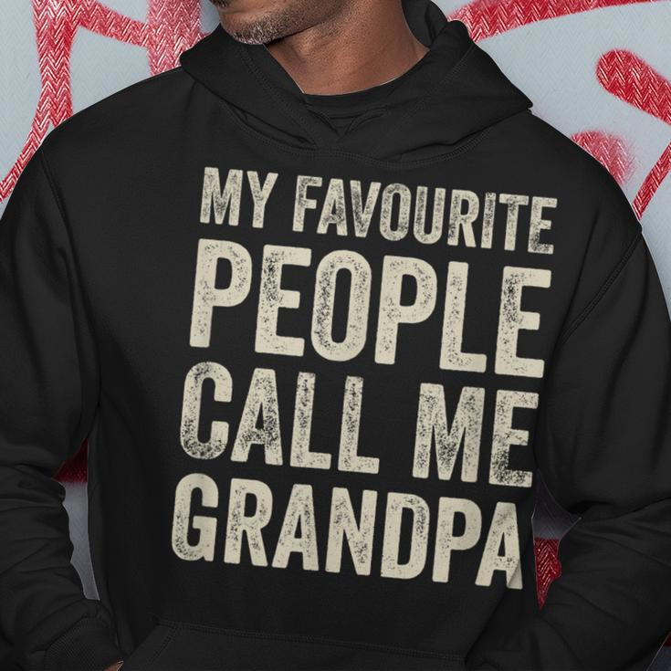 Lieblingsmensch Opa Hoodie, My Favourite People Call Me Grandpa Lustige Geschenke