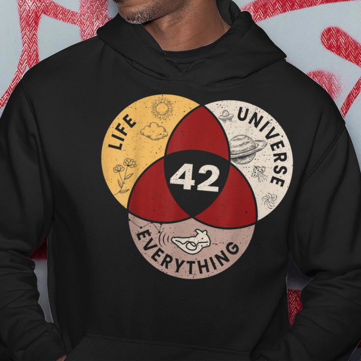 Life The Universe And Everything 42 Answer To Life Hoodie Unique Gifts