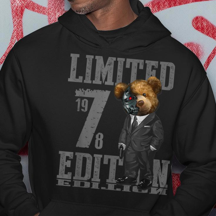 Limited 1978 Edition Bear Birthday Design Hoodie Unique Gifts
