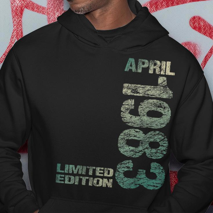 Limited Edition April 1983 40Th Birthday Born 1983 Hoodie Unique Gifts