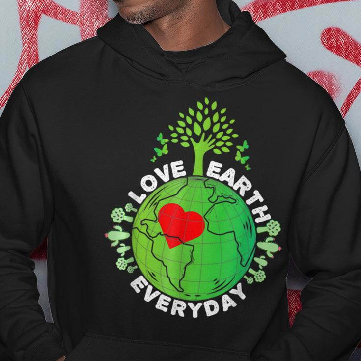 Love Earth Everyday Protect Our Planet Environment Earth Hoodie Unique Gifts
