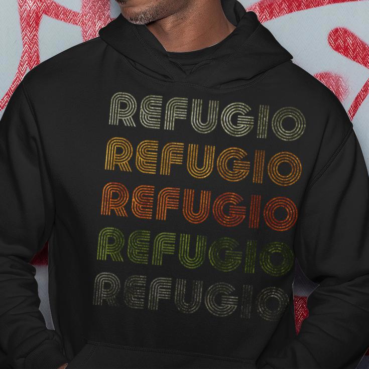 Love Heart Refugio GrungeVintage-Stil Schwarz Refugio Hoodie Lustige Geschenke