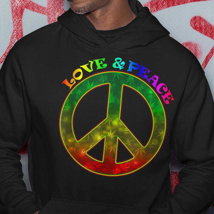 Love Peace 60Er 70Er Jahre Hippie-Kostüm Hoodie Lustige Geschenke