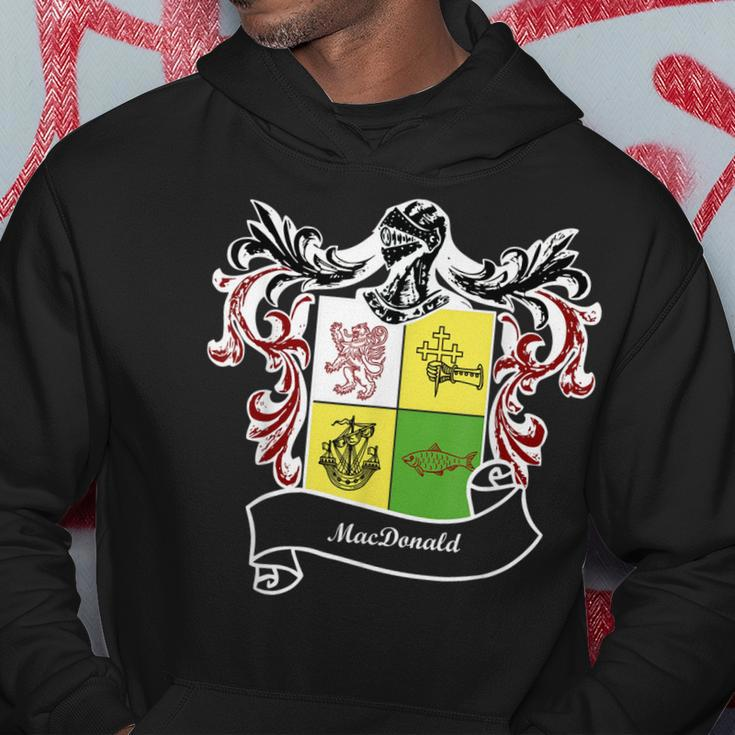 Macdonald Coat Of Arms Surname Last Name Crest Men Hoodie Personalized Gifts