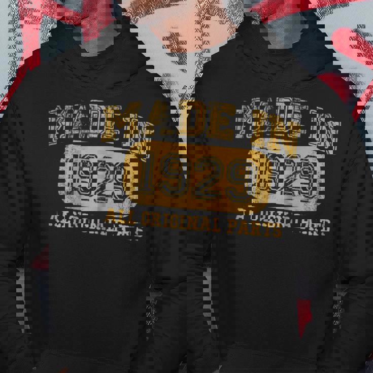 Made In 1929 Birthday Shirt 90Th B-Day Gift 90 Birthday Gift Hoodie Unique Gifts