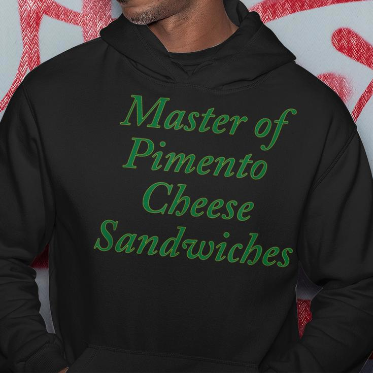Master Of Pimento Cheese Sandwiches Funny Golf Foodie Hoodie Unique Gifts