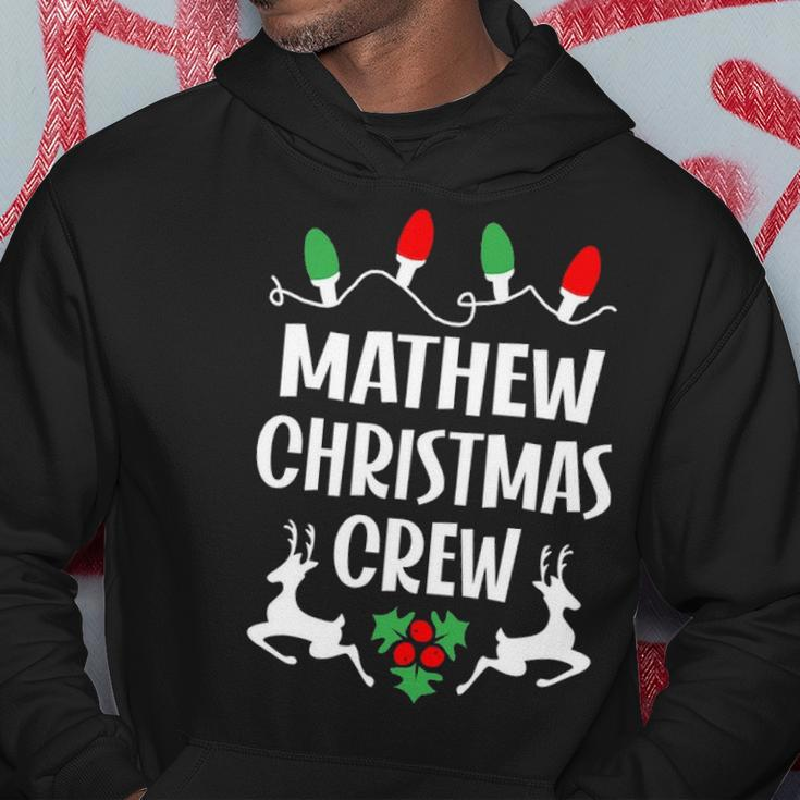 Mathew Name Gift Christmas Crew Mathew Hoodie Funny Gifts