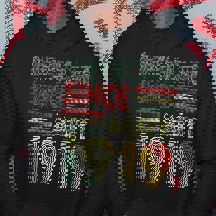 May 1919Shirt 100 Years Old 100Th Birthday Decorations Hoodie Unique Gifts